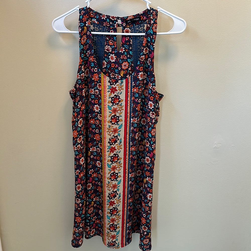 As U Wish women’s floral dress size small